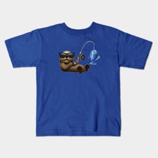 Otter Be Fishin’ Kids T-Shirt